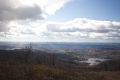 View on the Mont Tremblant village from above