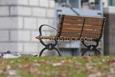 Bench near locks