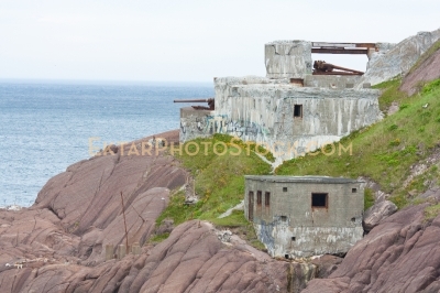 St Johns harbor watch citadel ruins